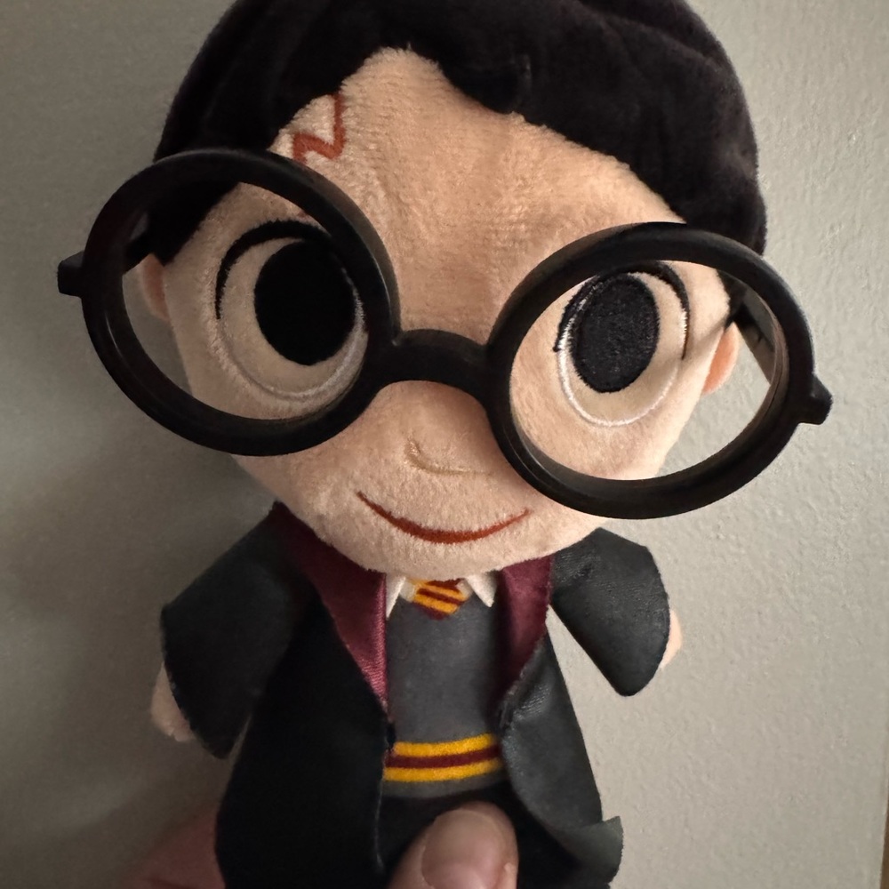 Funko Harry Potter 8" Plush Doll Wizarding World Glasses Wand Gryffindor Toy